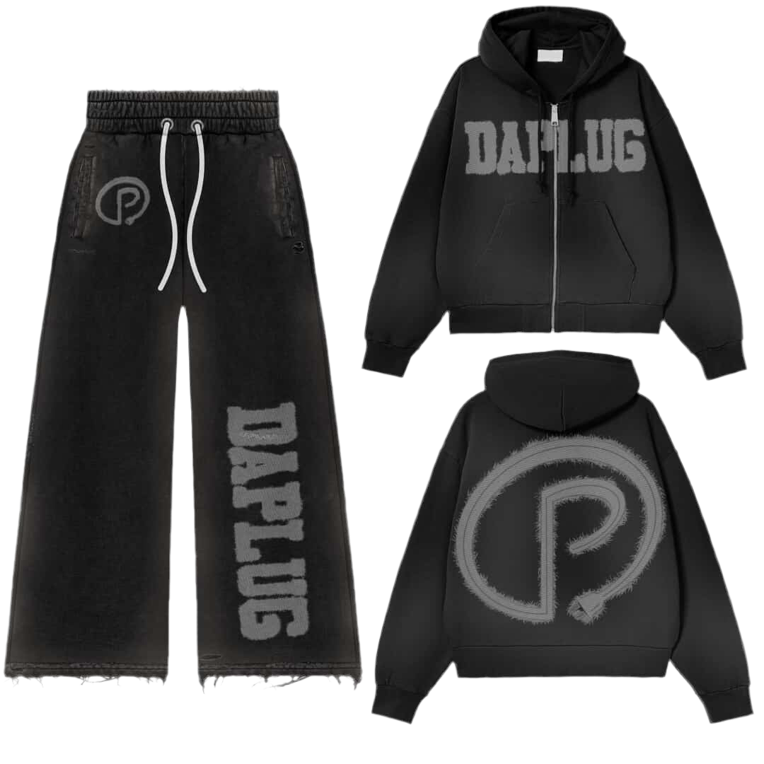 BLACK/GREY P DA PLUG SET