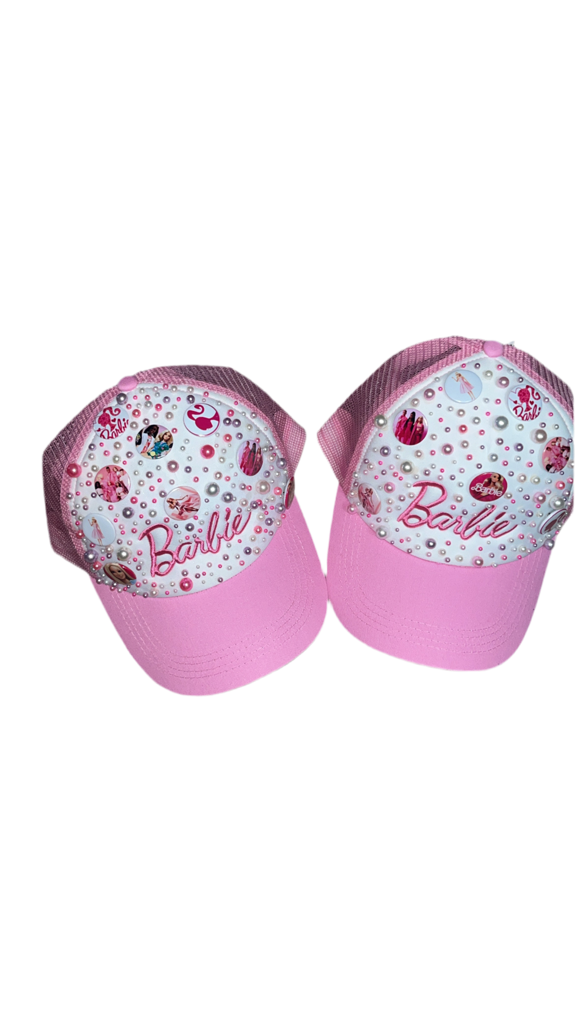 Barbie Themed Pearl Trucker Hat
