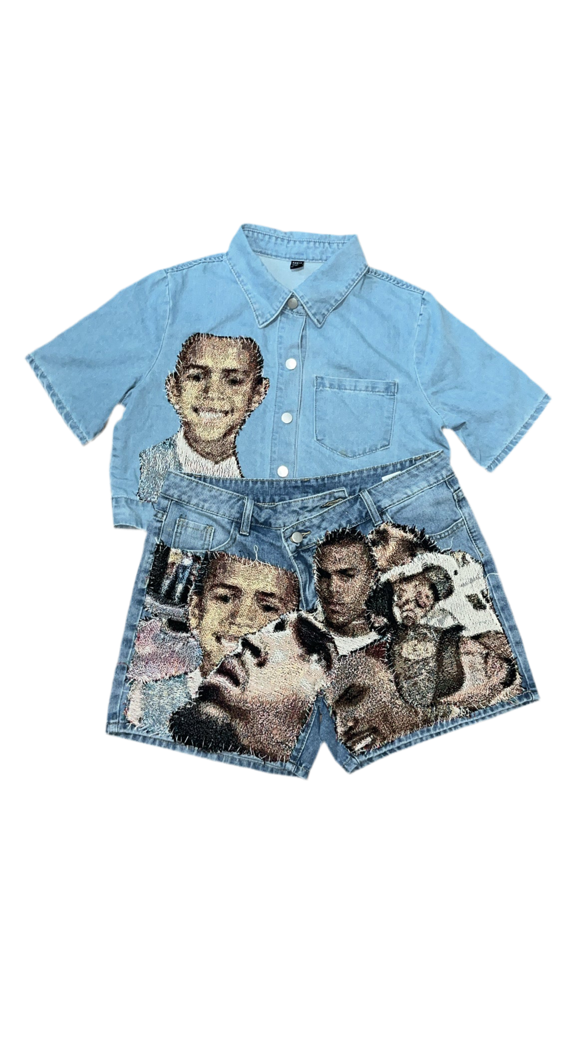 1OF1 CHRIS BROWN TAPESTRY CUSTOM SET