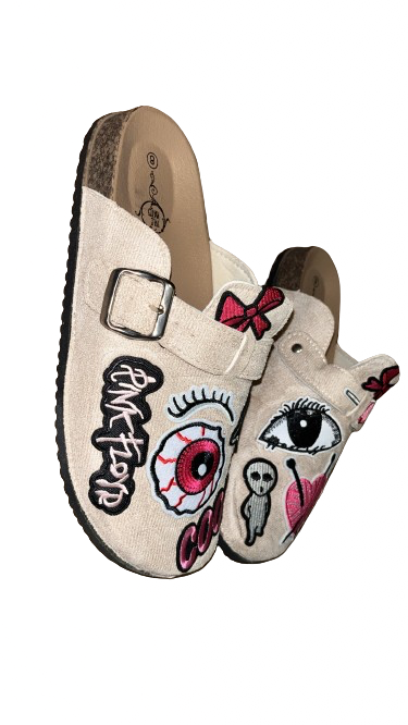 1OF1 Patchwork Clogs