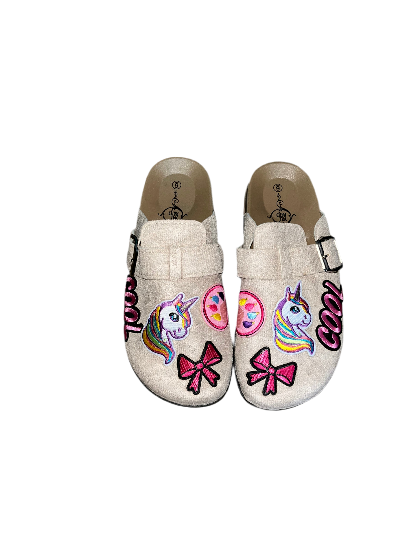 1OF1 Girl’s Patchwork Clogs