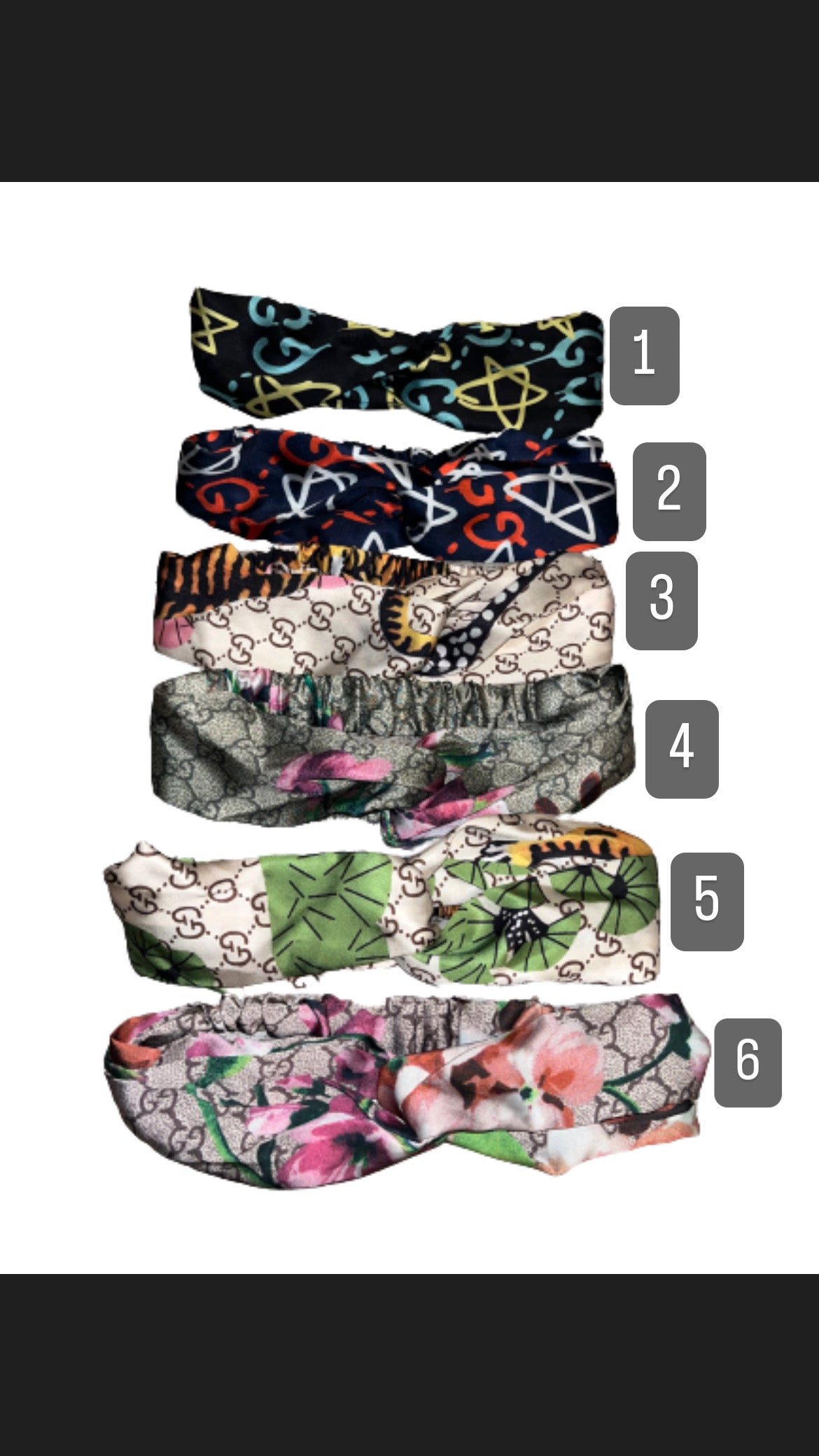 Printed GG Headband$