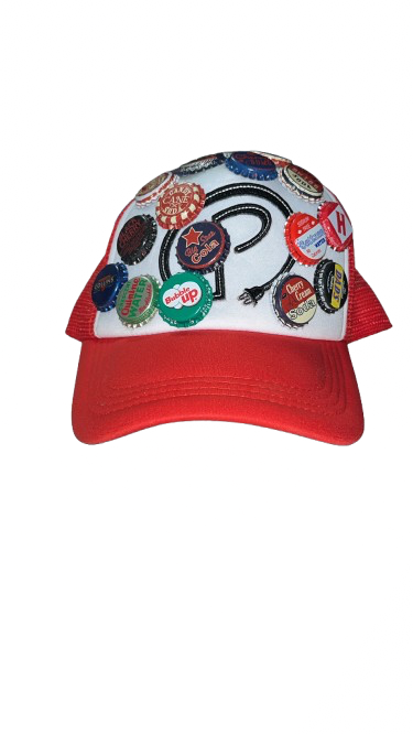 P DA PLUG Bottle Cap Trucker Hats