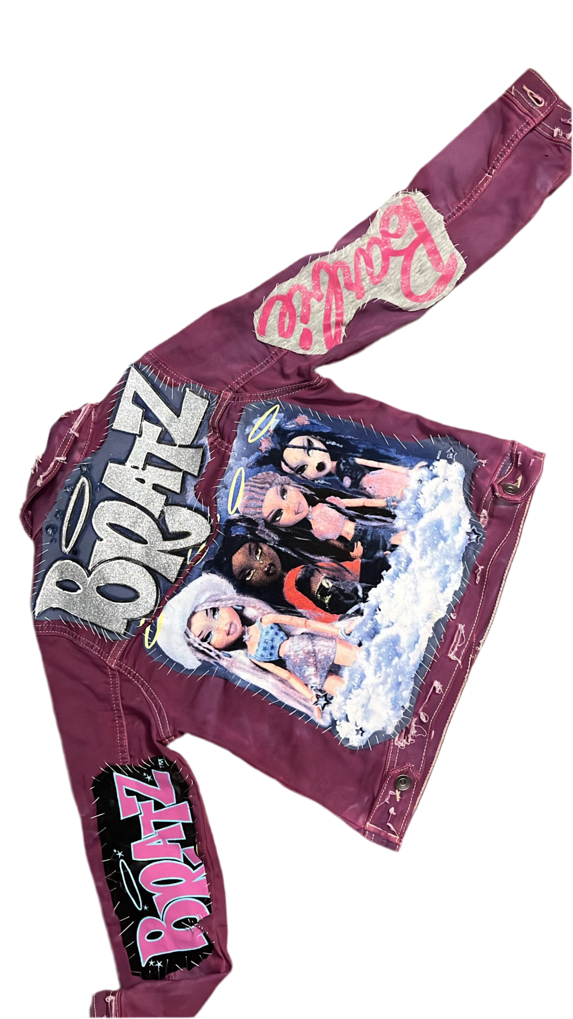 1OF1 BRATZ x BARBIE PATCHWORK JACKET (SZ 10/12)