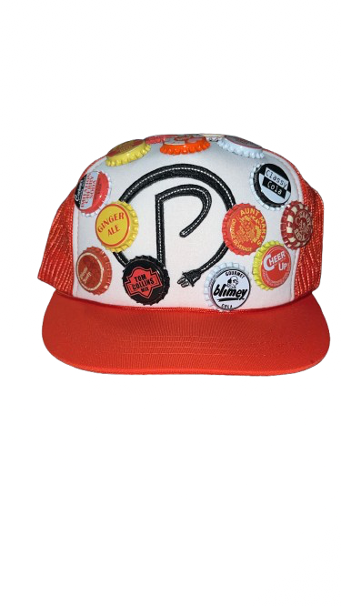 P DA PLUG Bottle Cap Trucker Hats