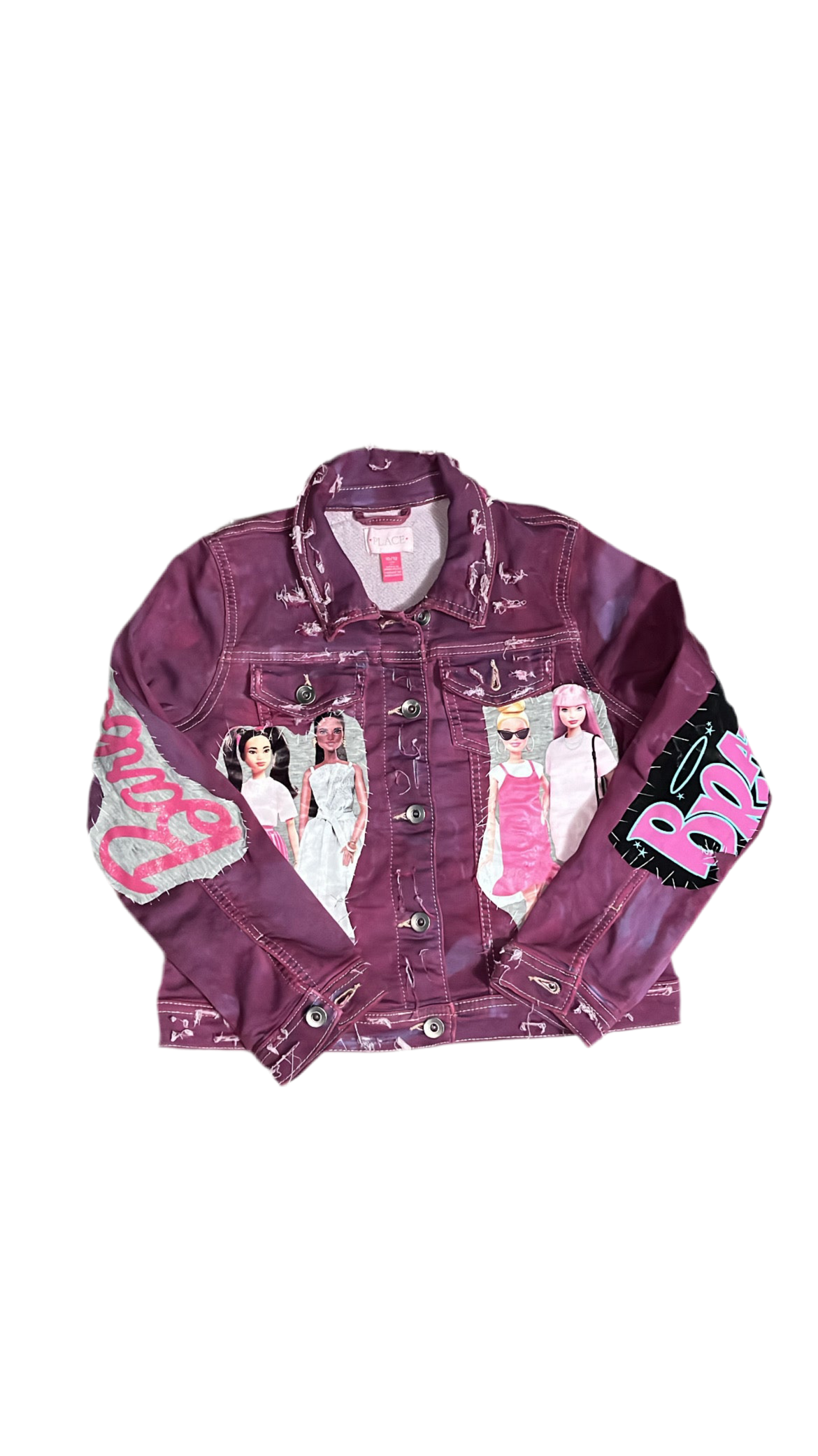 1OF1 BRATZ x BARBIE PATCHWORK JACKET (SZ 10/12)