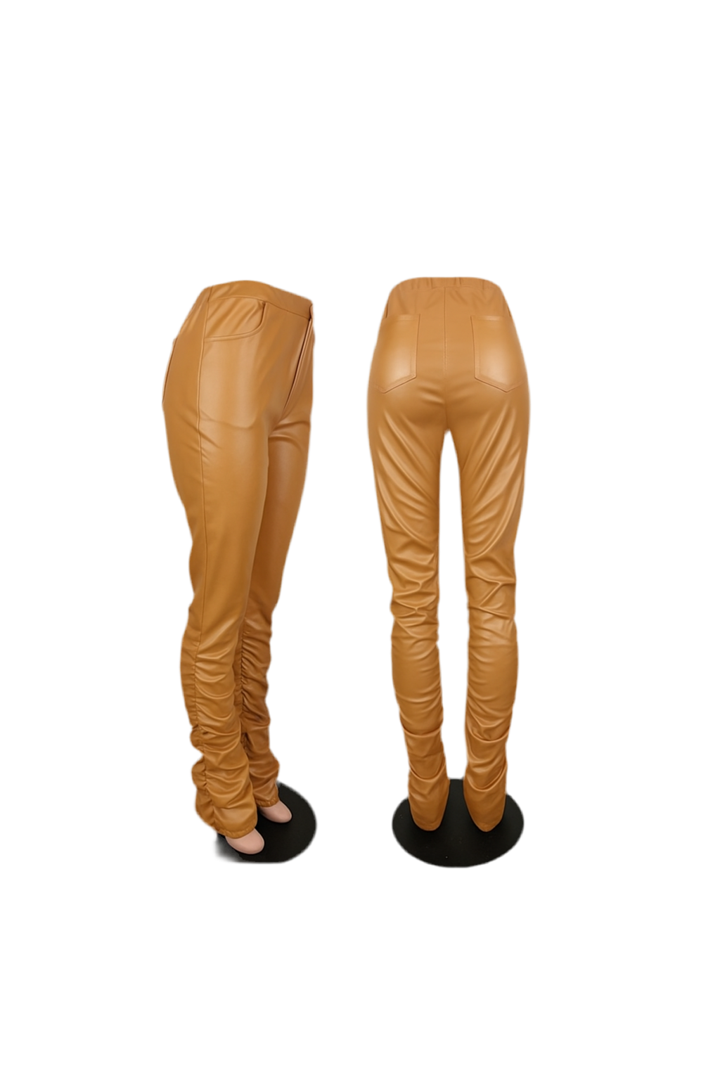 Tan Leather Pants