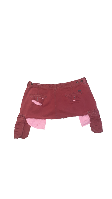 Freestyle Patchwork Cargo Skirt Custom