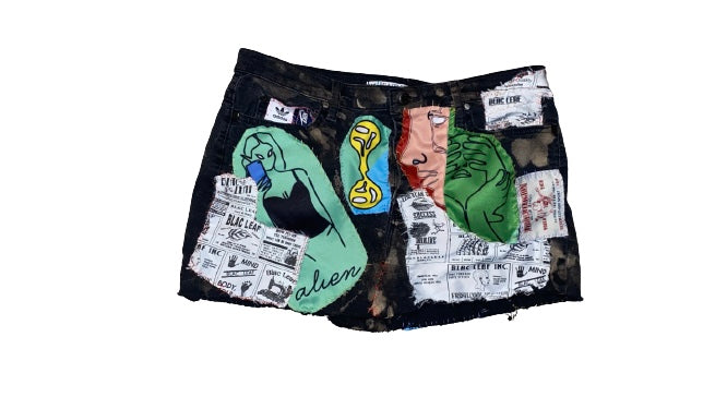 Custom Patchwork Skirt