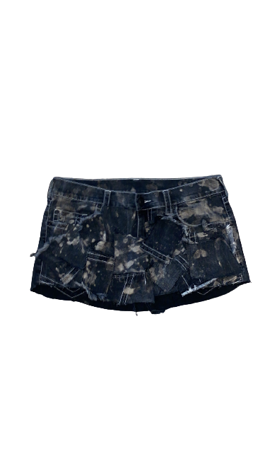Custom True Religion Patchwork Skirt