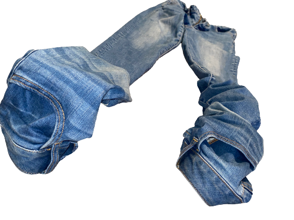 “Bottoms Up” Custom Jeans
