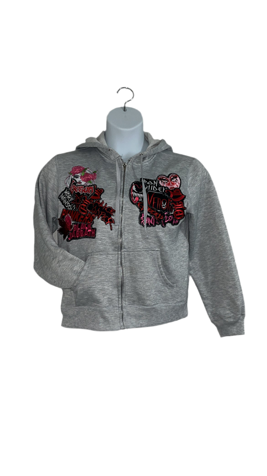 1OF1 PATCHWORK ZIPUP [SIZE: L]