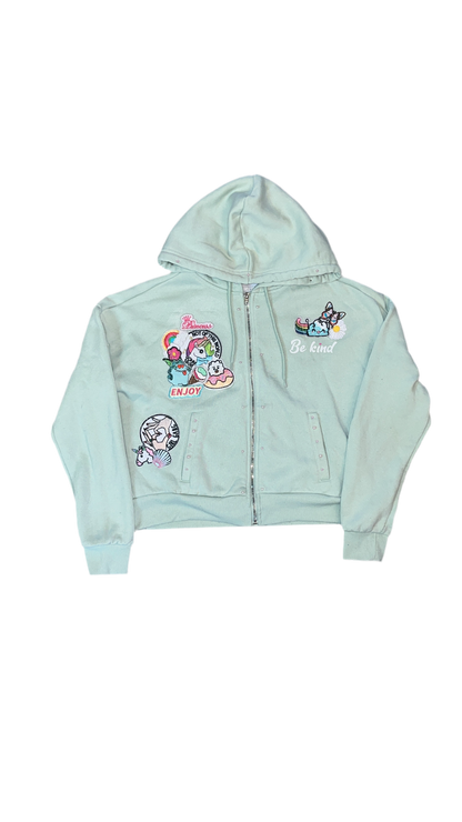 1OF1 GIRL’s PATCHWORK ZIP [12/14]