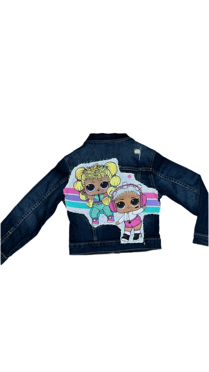 1OF1 LOL DOLLS PATCHWORK JACKET [SZ: 4/5]