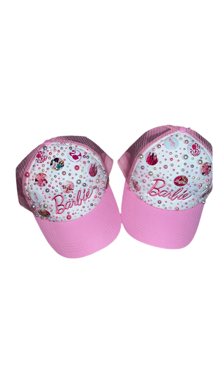 Barbie Themed Pearl Trucker Hat