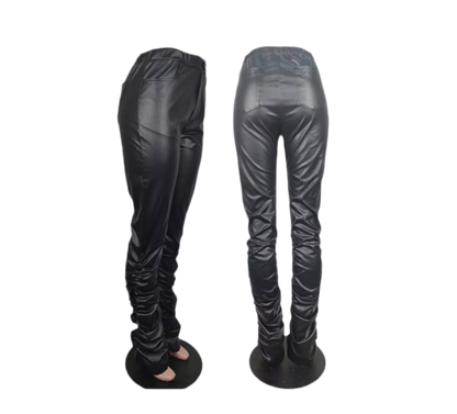 Black Leather Pants