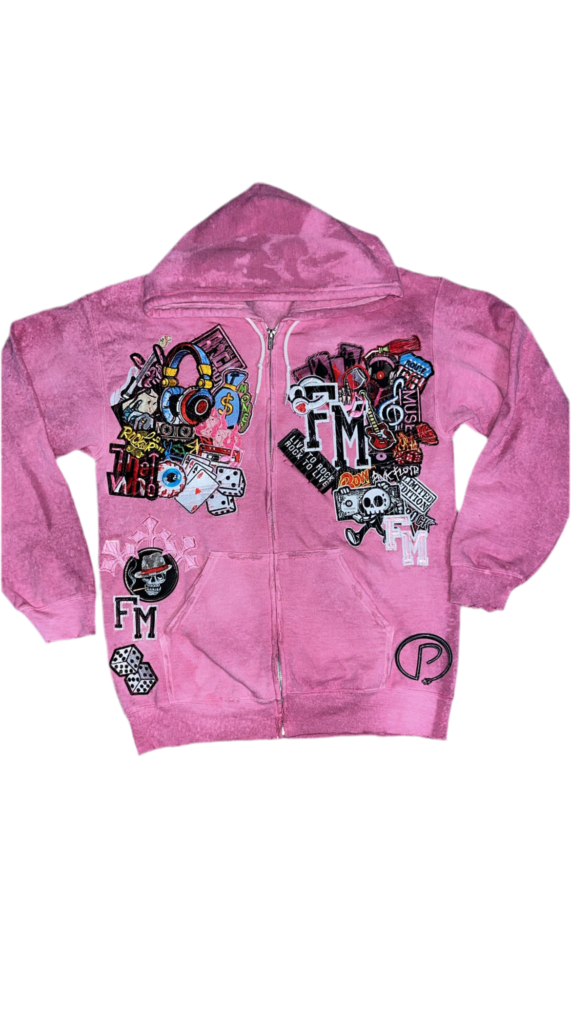 1OF1 PATCHWORK ZIPUP