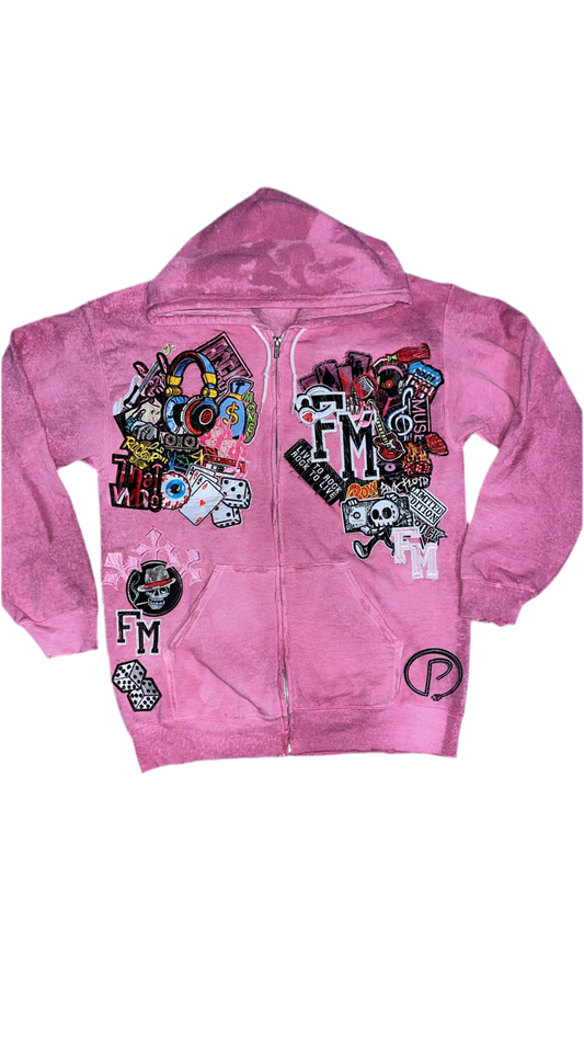 1OF1 PATCHWORK ZIPUP
