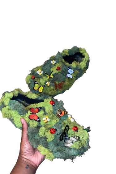 “GROUNDED” moss slides