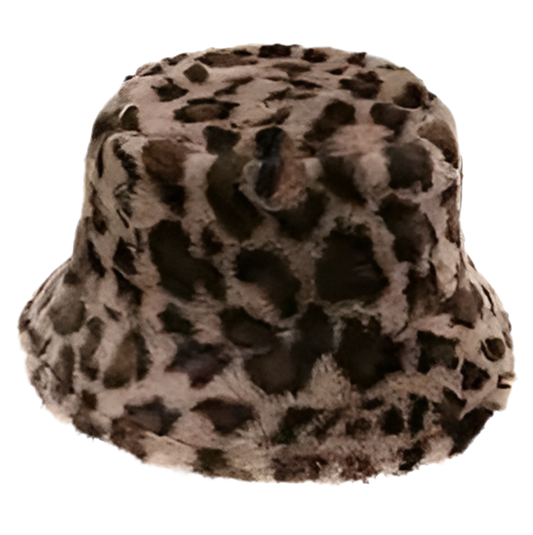 Leopard 2 Print Bucket Hat