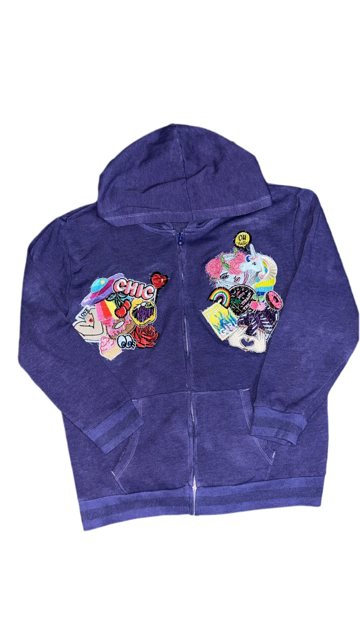 1OF1 GIRL’s PATCHWORK JACKET [XL]
