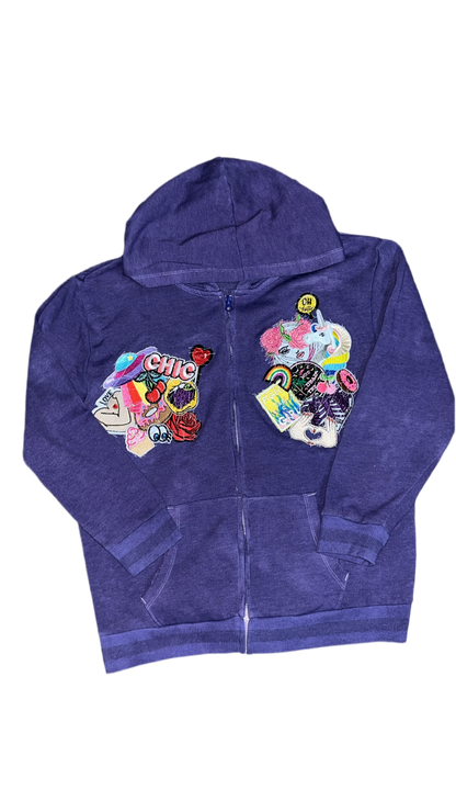 1OF1 GIRL’s PATCHWORK JACKET [XL]