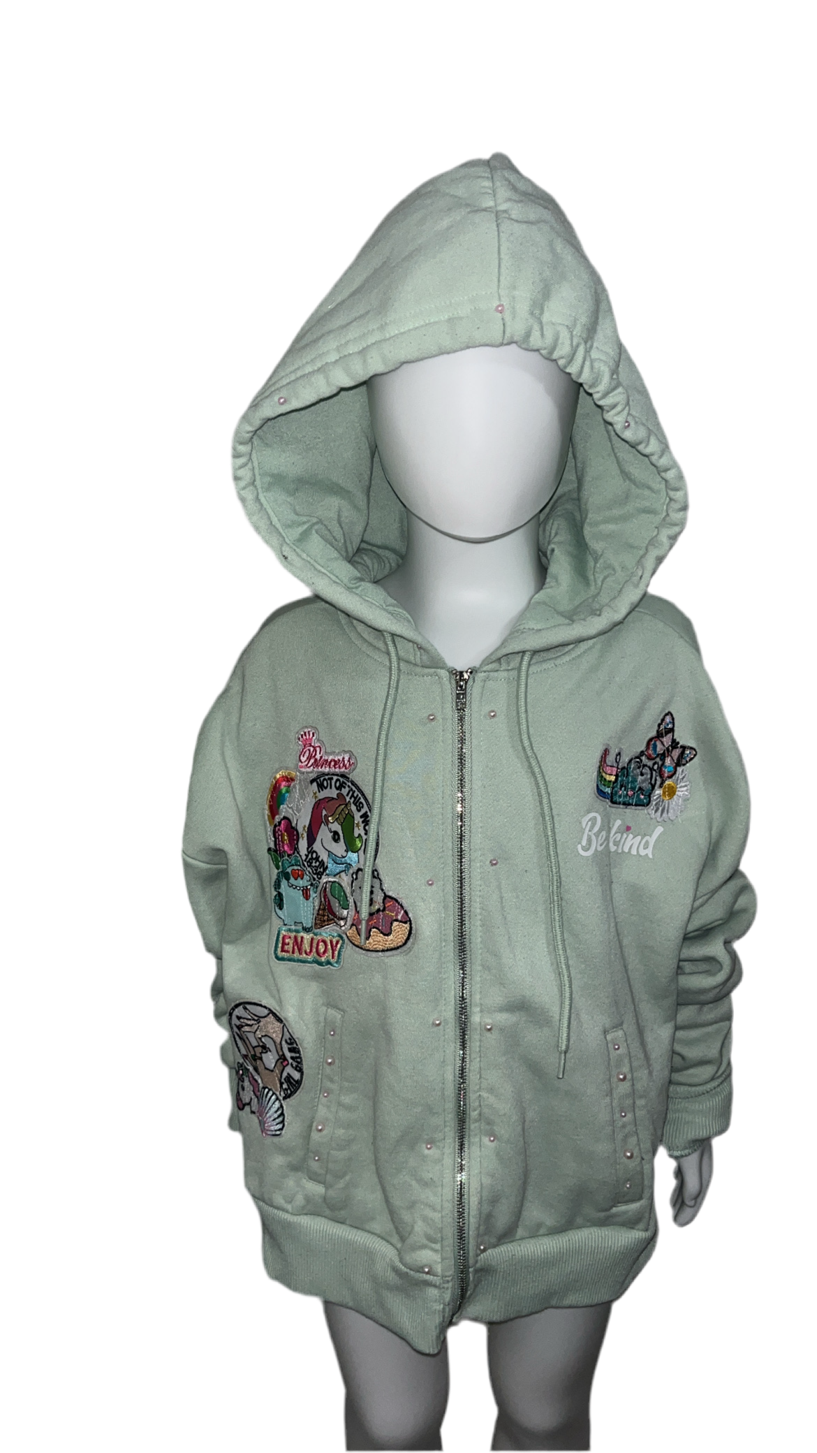1OF1 GIRL’s PATCHWORK ZIP [12/14]