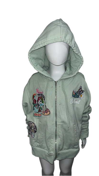 1OF1 GIRL’s PATCHWORK ZIP [12/14]