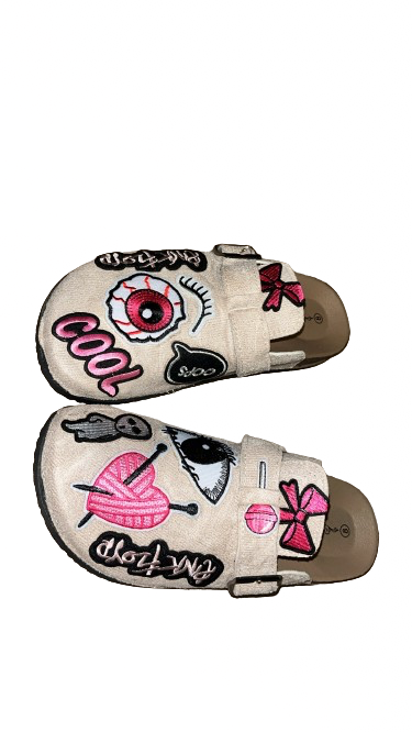 1OF1 Patchwork Clogs