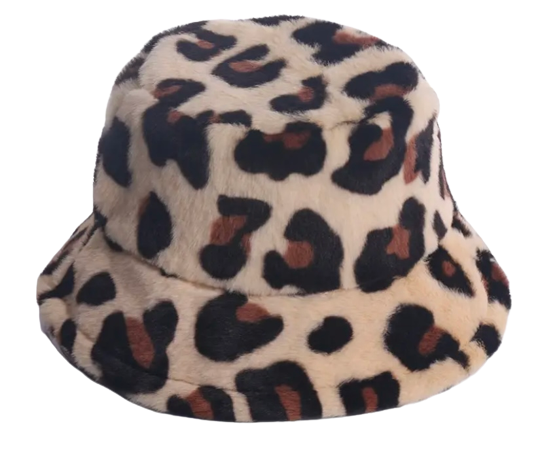 Leopard 1 Print Bucket Hat