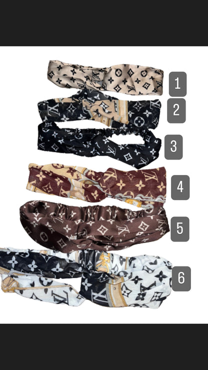 Printed LV Headband$