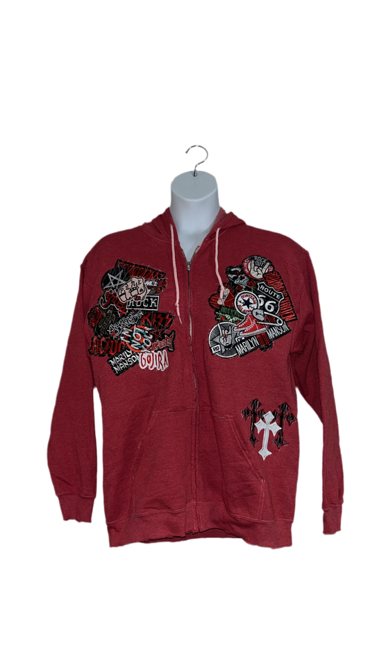 1OF1 Patchwork Zipup [L]