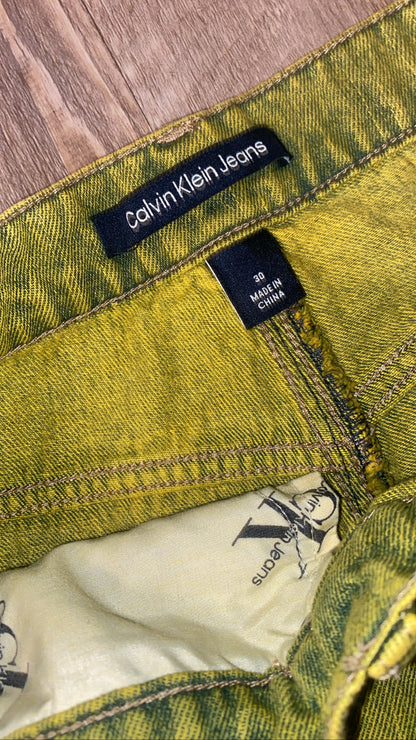 Calvin Klein Patchwork Shorts Custom