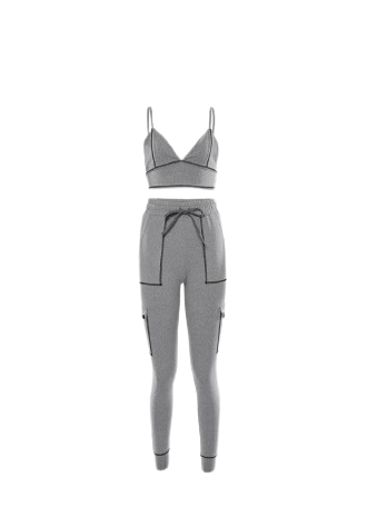 Bralette Pants Set