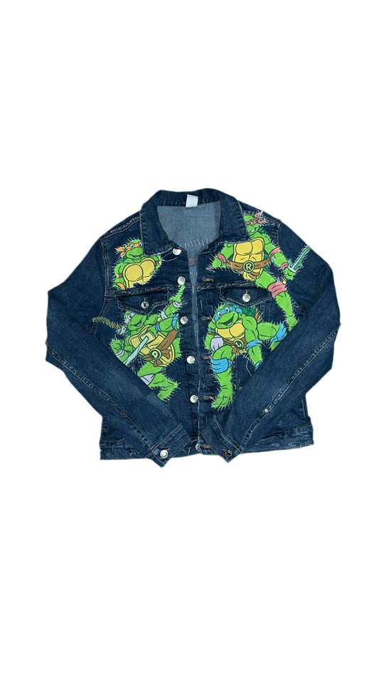 1OF1 NINJA TURTLE PATCHWORK JACKET  (SZ12)