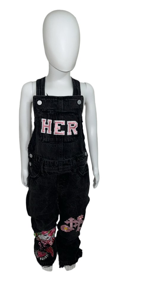 1OF1 GIRL’s OVERALLS (SZ: 6/7)