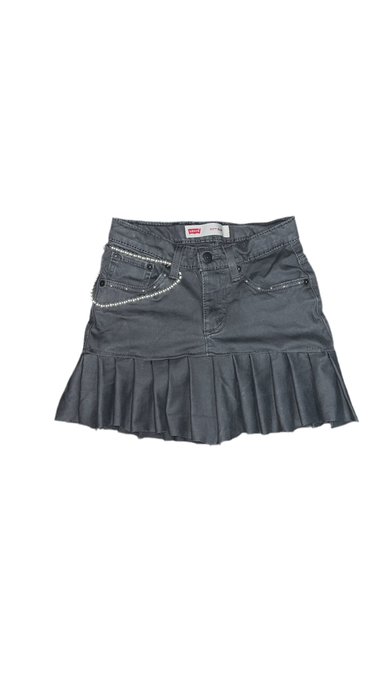 GIRL’s PLEATED SKIRT + PEARLS (SZ10)