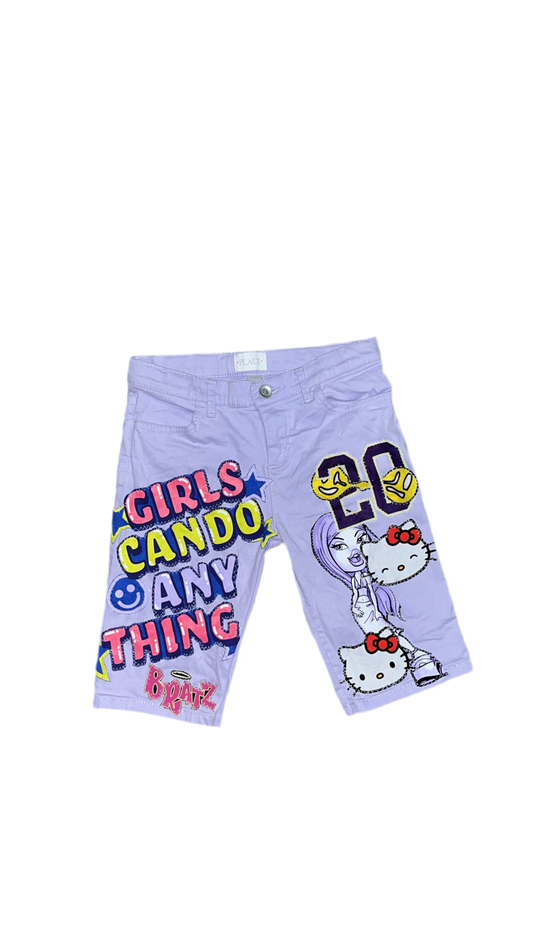 1OF1 “Fan Favs” Patchwork Shorts [SZ: 12]