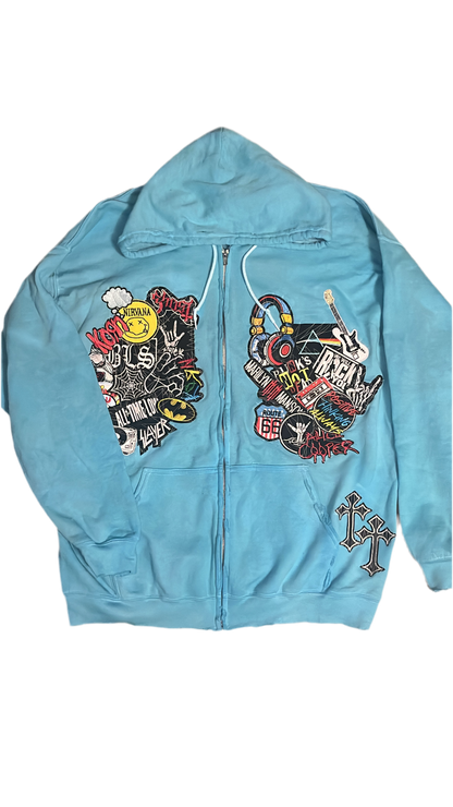 1OF1 PATCHWORK ZIPUP [XL]
