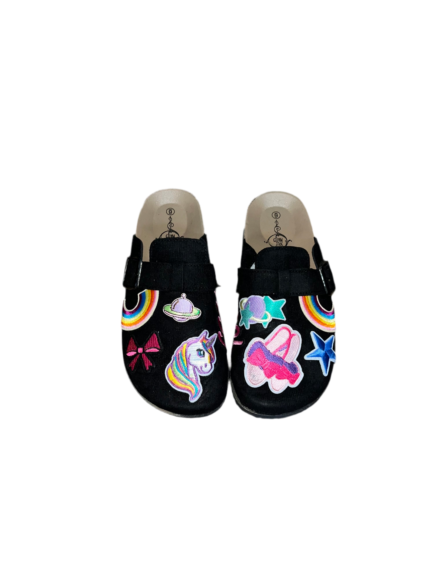 1OF1 Girl’s Patchwork Clogs