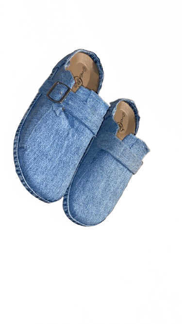 Jean Flat Clogs