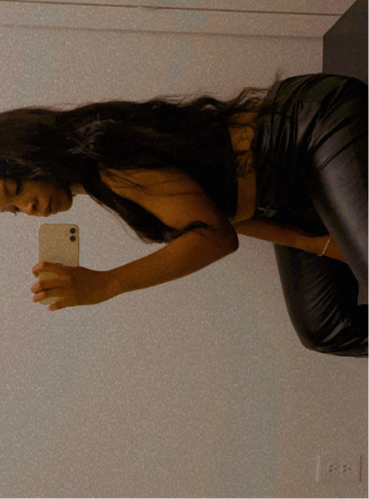 Black Leather Pants
