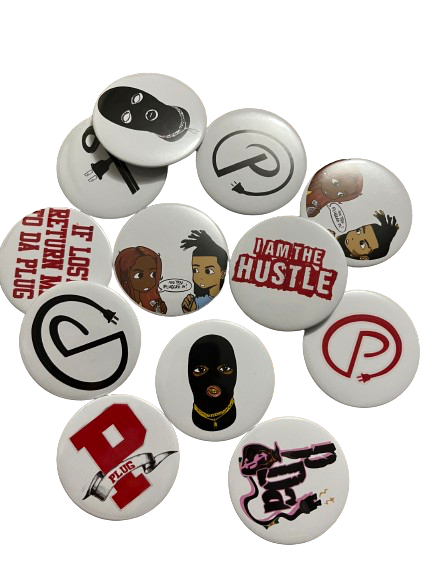 CUSTOM BUTTON PINS – Sewpluggedin