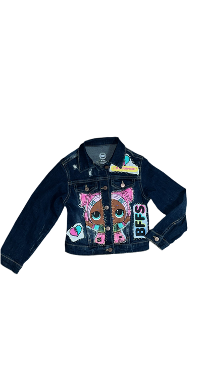 1OF1 LOL DOLLS PATCHWORK JACKET [SZ: 4/5]