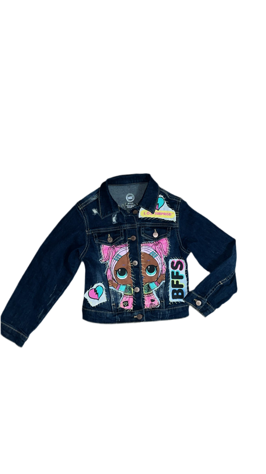 1OF1 LOL DOLLS PATCHWORK JACKET [SZ: 4/5]