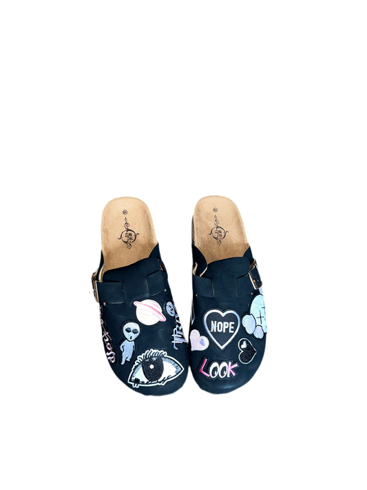 1OF1 Patchwork Clogs