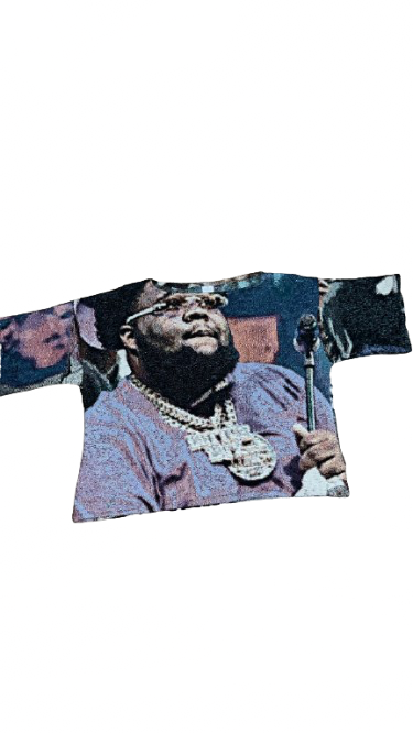 1OF1 Rod Wave Waist Cropped Oversize Shirt