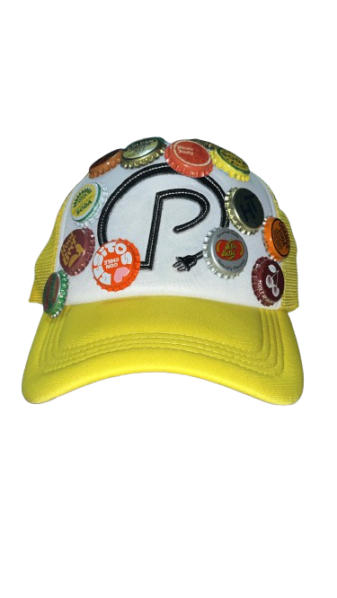 P DA PLUG Bottle Cap Trucker Hats