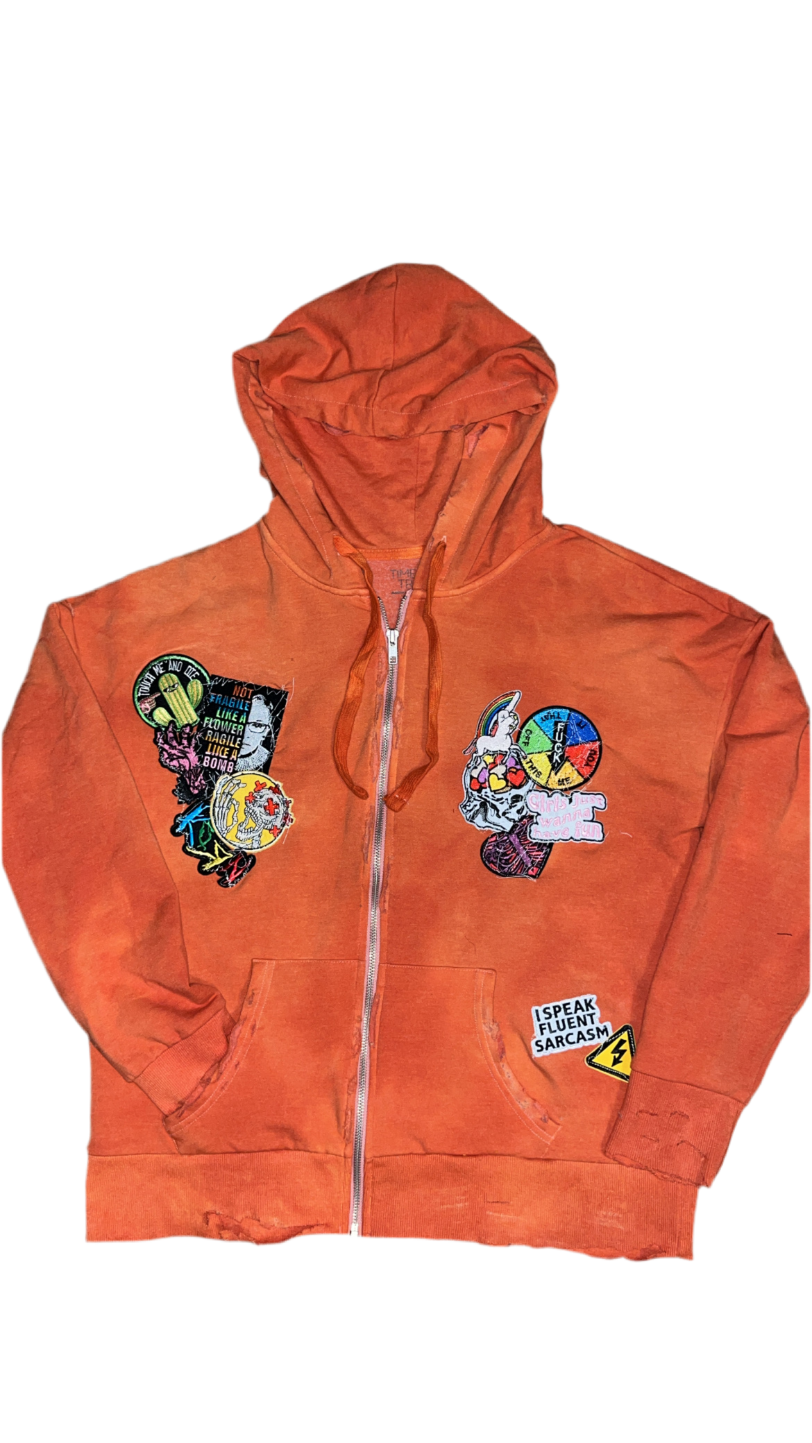 1OF1 PATCHWORK ZIPUP