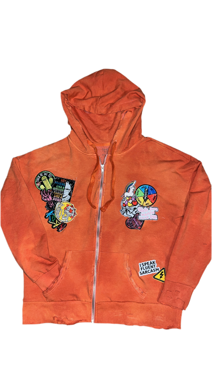 1OF1 PATCHWORK ZIPUP